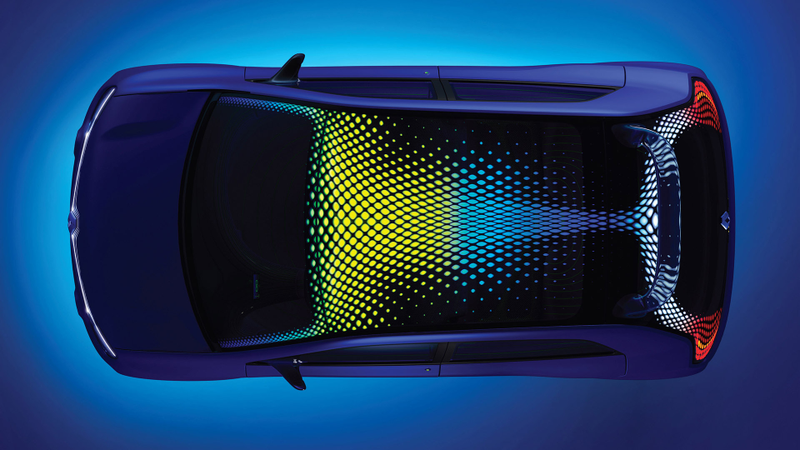 Illustration for article titled Ross Lovegrove's Renault Twin'Z Is Tripping Balls